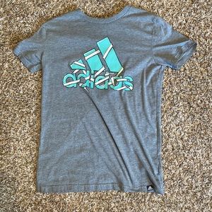 Adidas grey tee shirt